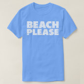 T-shirt Plage (Design devant)