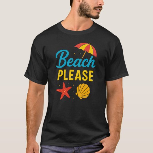 T-shirt Plage (Devant)