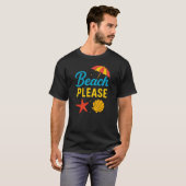 T-shirt Plage (Devant entier)