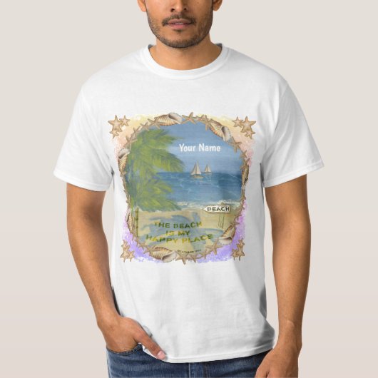 T-shirt Plage (Devant)