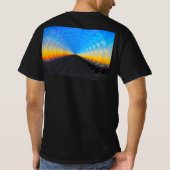 T-shirt Plage aux rayons de soleil (Dos)