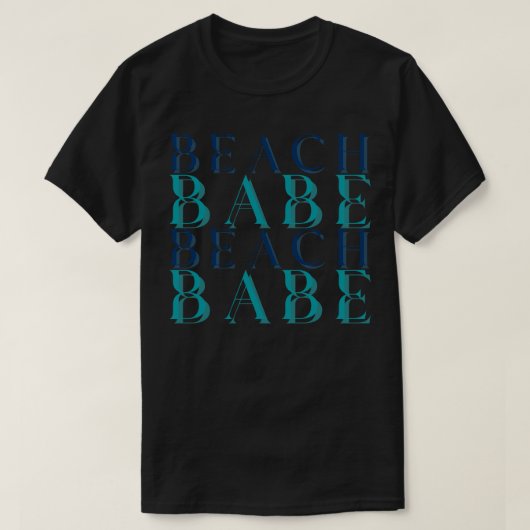 T-shirt Plage Bébé Amusement Été Plage Sable Surf Design 1 (Design devant)