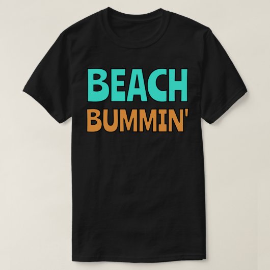 T-shirt Plage Bummin (Design devant)