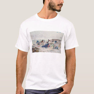 T-shirt Plage chez Yport, 1878 (huile sur la toile)