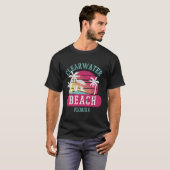 T-shirt Plage Clearwater Plage Floride originale Plages (Devant entier)