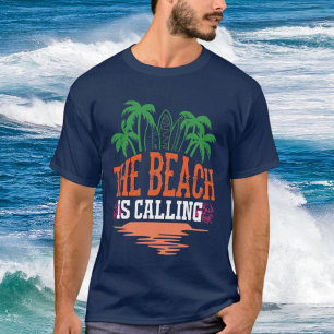 T-shirt Plage cool amoureux du surf unisex