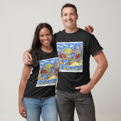 T-shirt Plage d'Alberts (Unisexe)