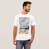 T-shirt Plage dans Tulum, Mexique (Devant entier)