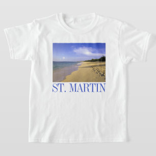 T-shirt Plage de Baie Longue, Saint-Martin