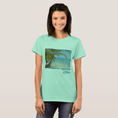 T-shirt Plage de Belize tropical mer des Caraïbes (Devant entier)