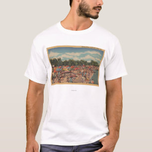 T-shirt Plage de Beverley, DM - prendre un bain de soleil