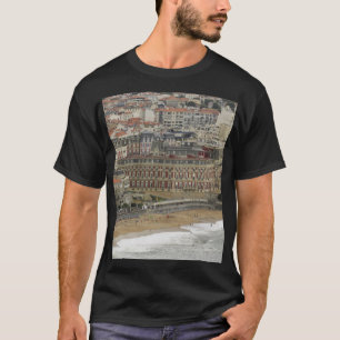 T-shirt Plage de Biarritz, architecture Belle Époque.