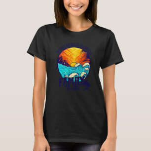 T-shirt Plage de coucher de soleil Rétro Vero Beach Florid