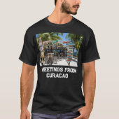 T-shirt Plage de Curaçao (Devant)