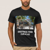 T-shirt Plage de Curaçao (Devant)