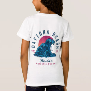 T-Shirt PLAGE DE DAYTONA FLORIDE VACANCES DE VAGUES D'ÉTÉ