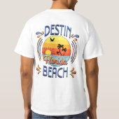 T-shirt Plage de Destin, Floride (Dos)