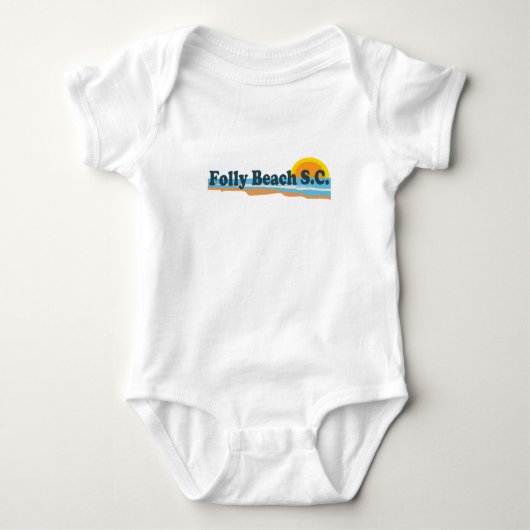 T-shirt Plage de folie (Devant)