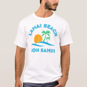 T-SHIRT PLAGE DE LAMAI KOH SAMUI (Devant)