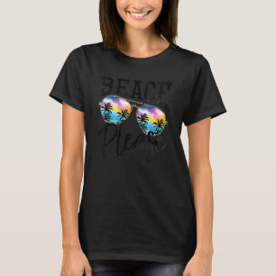 T-shirt Plage de lunettes de soleil Please Hawaii Beach Bo