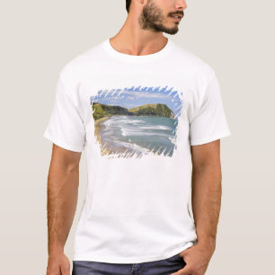T-shirt Plage de Makorori près de Gisborne, Eastland, Nouv