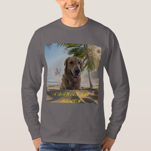 T-SHIRT PLAGE DE MOLLY (Devant)