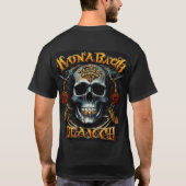 T-shirt plage de monta (Dos)