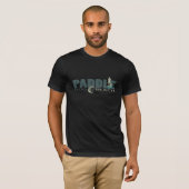 T-shirt Plage de Paddle Dog (Devant entier)