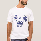 T-shirt Plage de Palm (Devant)