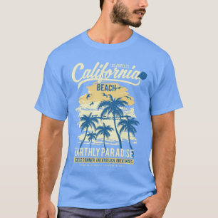 T-shirt Plage de Paradise California