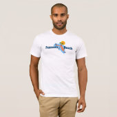 T-shirt Plage de Pensacola (Devant entier)