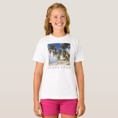 T-shirt Plage de Punta Cana | République dominicaine (Devant entier)