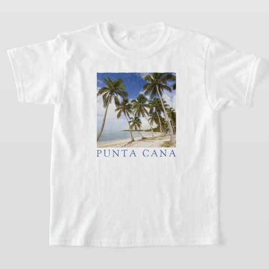 T-shirt Plage de Punta Cana | République dominicaine (Poser)