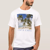 T-shirt Plage de Punta Cana | République dominicaine (Devant)