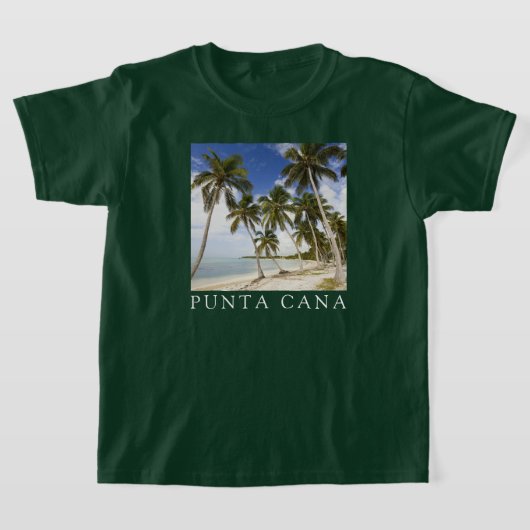 T-shirt Plage de Punta Cana | République dominicaine (Poser)