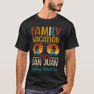 T-shirt Plage de San Juan Porto Rico Vacances en famille c