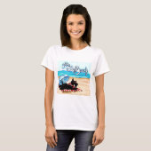 T-shirt Plage de Scottie (Devant entier)