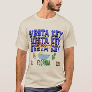 T-shirt Plage de Siesta Key, Floride