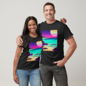 T-shirt Plage de Siesta Key Floride Paradis (Unisexe)