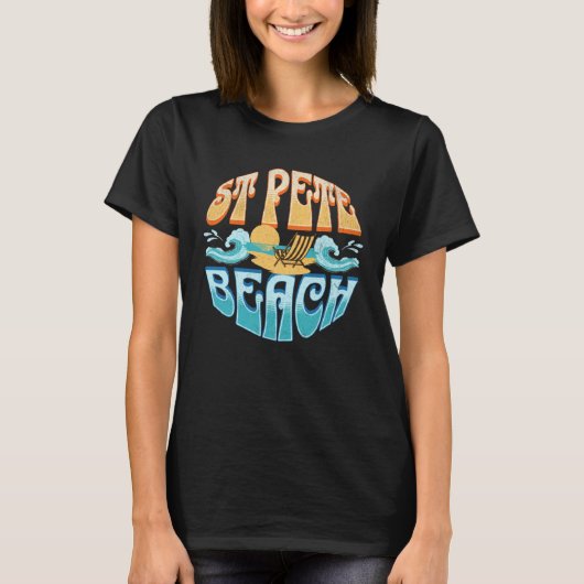 T-shirt Plage de St Pete (Devant)