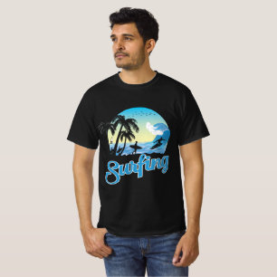 T-shirt Plage de surf