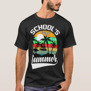 T-shirt Plage de surf vintage Retro Surfing Vacances été