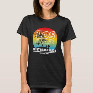 T-shirt Plage de surf vintage Retro Surfing Vacances été
