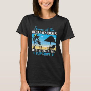 T-shirt Plage de surf vintage Retro Surfing Vacances été