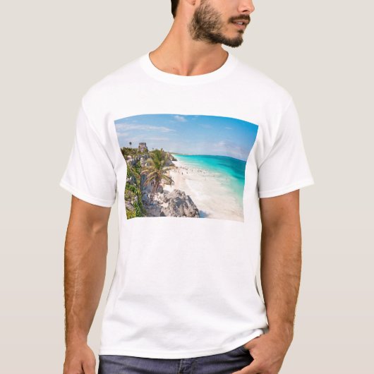 T-shirt Plage de Tulum (Devant)