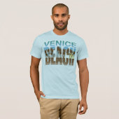 T-shirt Plage de Venice (Devant entier)