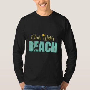 T-shirt Plage d'eau claire