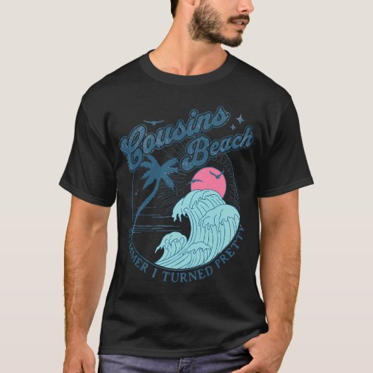 T-shirt Plage des Cousins (Devant)