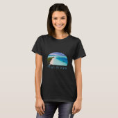 T-shirt Plage des Maldives (Devant entier)