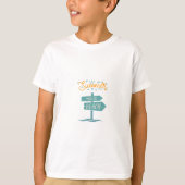 T-shirt plage d'été (Devant)